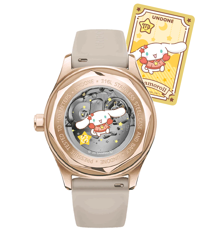 UNDONExシナモロール 腕時計 ドリーミーベージュ